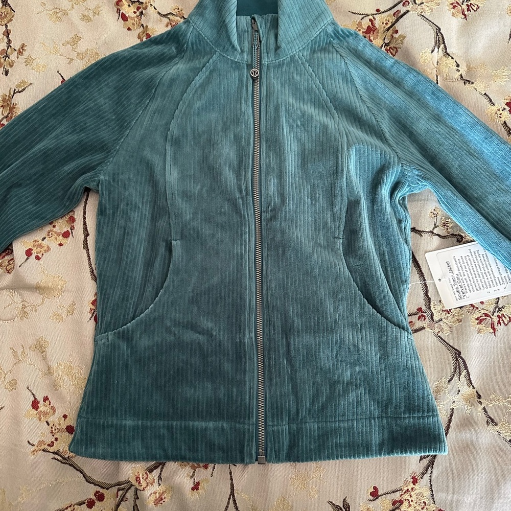 lululemon athletica Teal Bomber Jacket